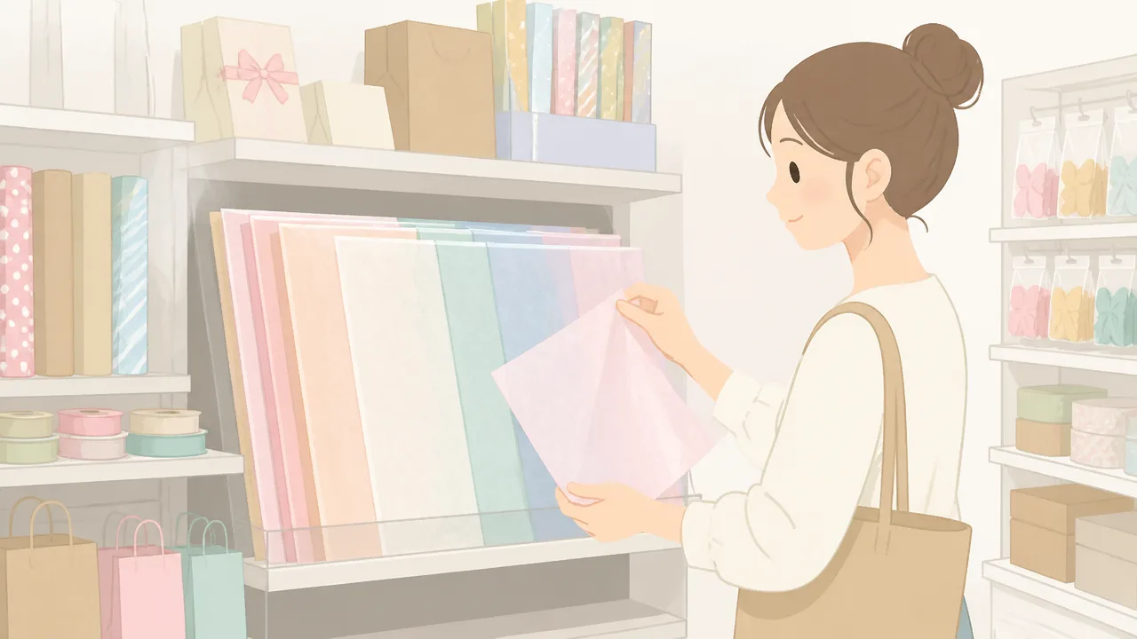 ダイソーの薄葉紙はどこ？売り場やサイズ、包み方まで紹介